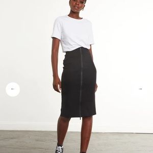 Neoprene CEO Zip Skirt